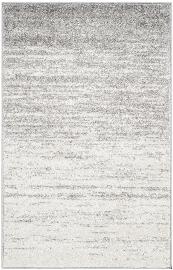 Safavieh Adirondack Runner Area Rug In Elegant Ivory And Silver - Perfect For Hallways And High-traffic Spaces Ivory ,Silver 60% Polypropylene  30% Jute  10% Polyester Adr113b-2012