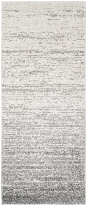 Safavieh Adirondack Runner Area Rug In Elegant Ivory And Silver - Perfect For Hallways And High-traffic Spaces Ivory ,Silver 60% Polypropylene  30% Jute  10% Polyester Adr113b-2012
