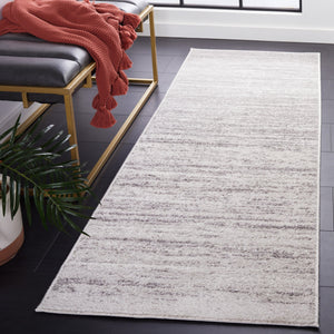 Safavieh Adirondack Runner Area Rug In Elegant Ivory And Silver - Perfect For Hallways And High-traffic Spaces Ivory ,Silver 60% Polypropylene  30% Jute  10% Polyester Adr113b-2012