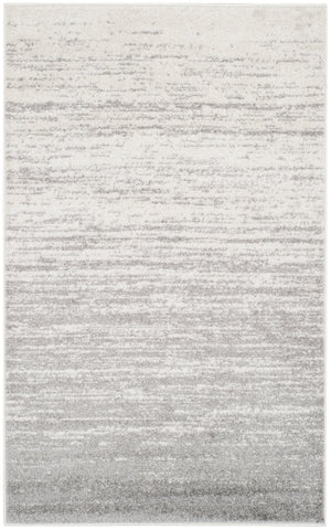 Safavieh Adirondack Runner Area Rug In Elegant Ivory And Silver - Perfect For Hallways And High-traffic Spaces Ivory ,Silver 60% Polypropylene  30% Jute  10% Polyester Adr113b-2012