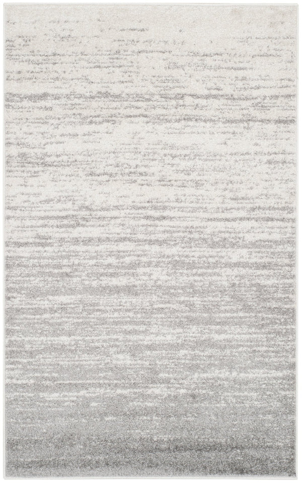 Safavieh Adirondack Runner Area Rug In Elegant Ivory And Silver - Perfect For Hallways And High-traffic Spaces Ivory ,Silver 60% Polypropylene  30% Jute  10% Polyester Adr113b-2012