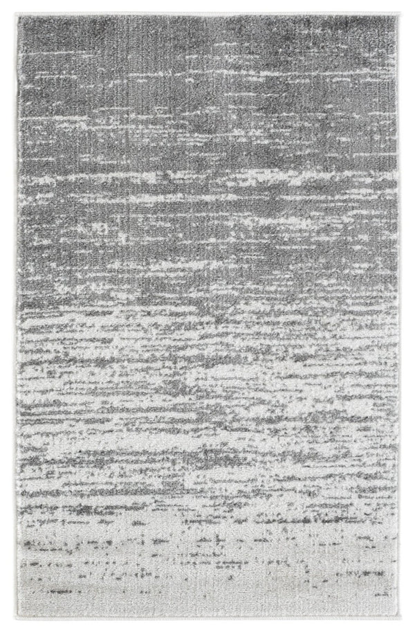 Safavieh Adirondack Tonal Grey Power Loomed Polypropylene Jute Accent Rug for Entryways Gray 2'-0" x 3'-0" ADR113C-2