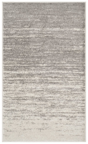 Safavieh Adirondack Runner Area Rug In Elegant Ivory And Silver - Perfect For Hallways And High-traffic Spaces Light Grey ,Grey 60% Polypropylene  30% Jute  10% Polyester Adr113c-2014