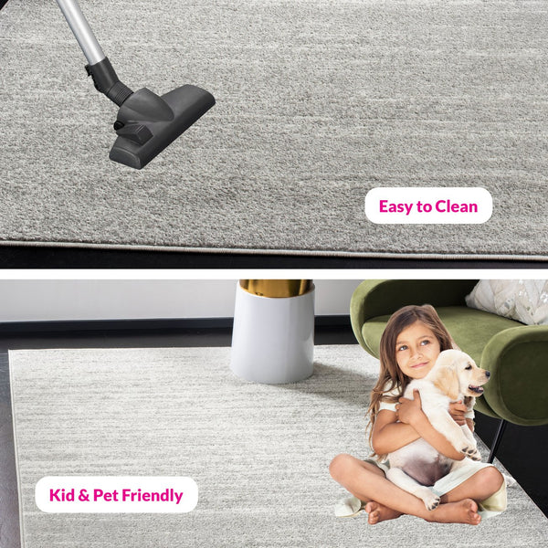 Safavieh Adirondack Exquisite Turkish Area Rug - Soft Striated Design In Light Grey For Modern Sophistication Light Grey ,Grey 55% Polypropylene, 40% Jute, 5% Polyester Adr113c-68