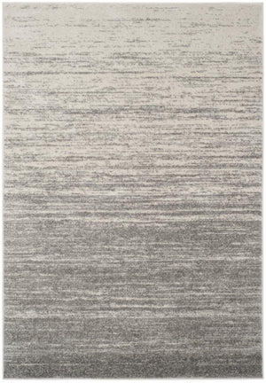 Safavieh Adirondack Runner Area Rug In Elegant Ivory And Silver - Perfect For Hallways And High-traffic Spaces Light Grey ,Grey 60% Polypropylene  30% Jute  10% Polyester Adr113c-2014