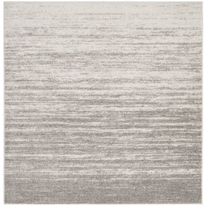 Safavieh Adirondack Runner Area Rug In Elegant Ivory And Silver - Perfect For Hallways And High-traffic Spaces Light Grey ,Grey 60% Polypropylene  30% Jute  10% Polyester Adr113c-2014