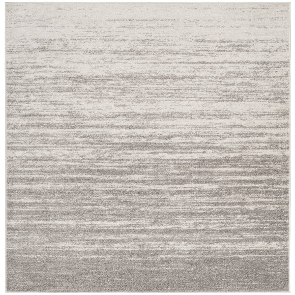 Safavieh Adirondack Runner Area Rug In Elegant Ivory And Silver - Perfect For Hallways And High-traffic Spaces Light Grey ,Grey 60% Polypropylene  30% Jute  10% Polyester Adr113c-2014