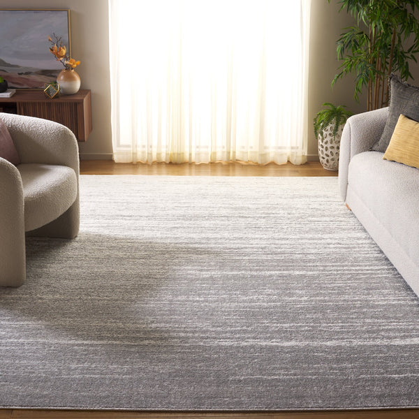 Safavieh Adirondack Exquisite Turkish Area Rug - Soft Striated Design In Light Grey For Modern Sophistication Light Grey ,Grey 55% Polypropylene, 40% Jute, 5% Polyester Adr113c-68