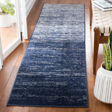 Safavieh Adirondack 113 Power Loomed Rug Navy / Grey 5% Polypropylene, 40% Jute, 5% Polyester