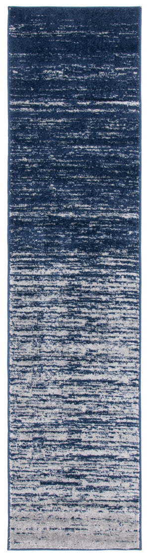 Safavieh Adirondack 113 Power Loomed Rug Navy / Grey 5% Polypropylene, 40% Jute, 5% Polyester