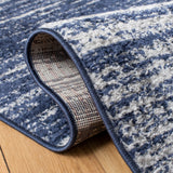 Safavieh Adirondack 113 Power Loomed Rug Navy / Grey 5% Polypropylene, 40% Jute, 5% Polyester