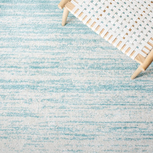 Safavieh Adirondack 113 Power Loomed Modern Rug Aqua / Ivory Power Loomed