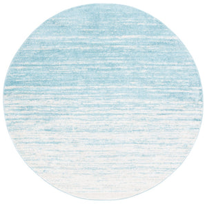 Safavieh Adirondack 113 Power Loomed Modern Rug Aqua / Ivory Power Loomed