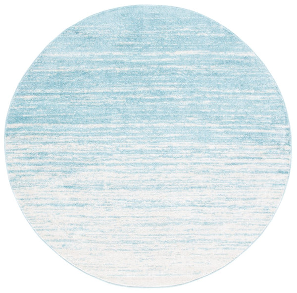 Safavieh Adirondack 113 Power Loomed Modern Rug Aqua / Ivory Power Loomed