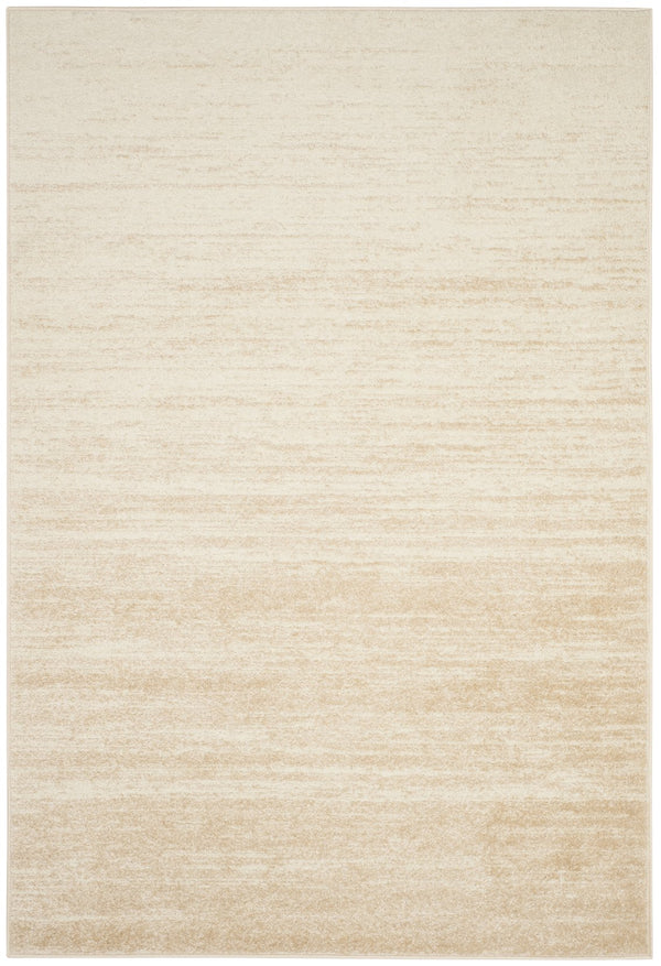 Safavieh Adirondack Oval Area Rug Champagne Cream — Low-Profile Power-Loomed Accent Rug For Elegant Rooms 6'-0" x 8'-0" ADR113W-68OV