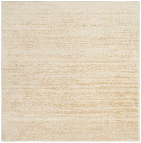 Safavieh Adirondack Oval Area Rug Champagne Cream — Low-Profile Power-Loomed Accent Rug For Elegant Rooms 6'-0" x 8'-0" ADR113W-68OV