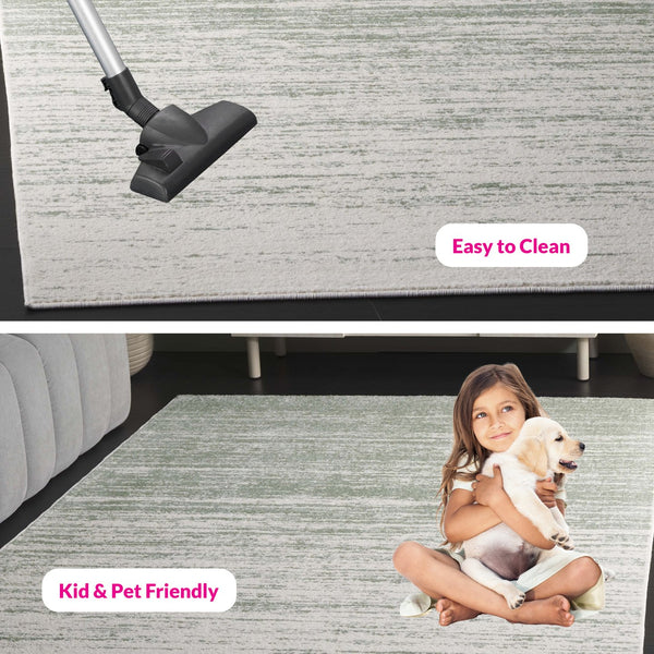 Safavieh Adirondack Exquisite Turkish Area Rug - Soft Striated Design In Light Grey For Modern Sophistication Sage ,Ivory 55% Polypropylene,40% Jute,5% Polyester Adr113x-6sq