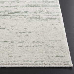 Safavieh Adirondack Tonal Grey Power Loomed Polypropylene Jute Accent Rug for Entryways Green 6'-0" x 8'-0" ADR113X-68