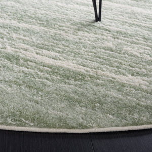 Safavieh Adirondack Tonal Grey Power Loomed Polypropylene Jute Accent Rug for Entryways Green 8'-0" x 8'-0" ADR113X-8R