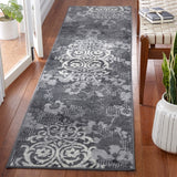 Safavieh Adirondack 114 Power Loomed Rug Charcoal / Ivory 5% Polypropylene, 40% Jute, 5% Polyester