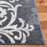 Safavieh Adirondack 114 Power Loomed Rug Charcoal / Ivory 5% Polypropylene, 40% Jute, 5% Polyester