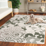 Safavieh Adirondack 114 Power Loomed Transitional Rug Ivory / Dark Green 9' x 12' ADR114X-9