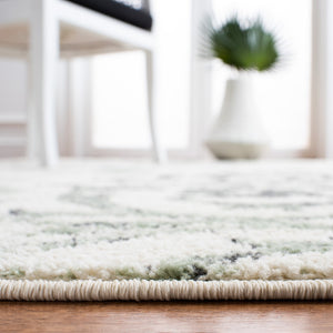 Safavieh Adirondack 114 Power Loomed Transitional Rug Ivory / Green 55% Polypropylene,  40% Jute,  5% Polyester