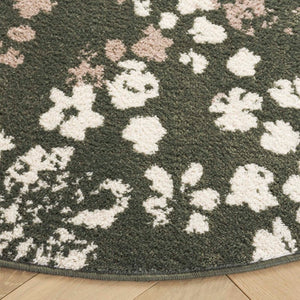 Safavieh Adirondack Power-Loomed Jute Polypropylene Runner Rug for Hallways and Entryways 4'-0" x 4'-0" Round ADR115Y-4R