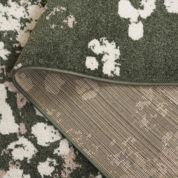 Safavieh Adirondack 115 Power Loomed Transitional Rug Dark Green / Ivory 5'-1" x 7'-6"