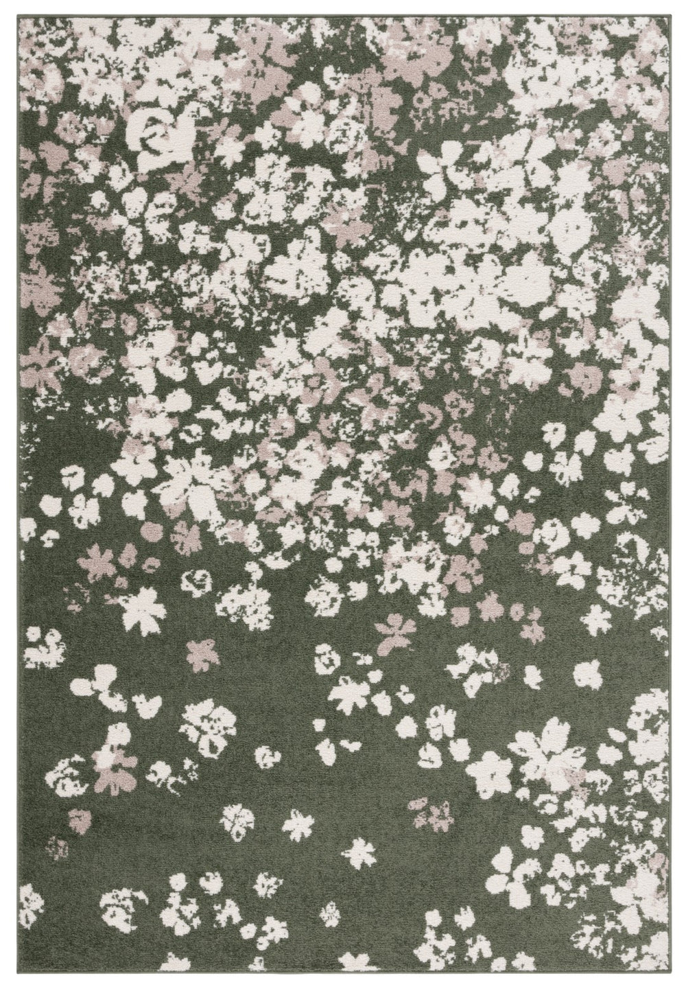 Safavieh Adirondack 115 Power Loomed Transitional Rug Dark Green / Ivory 9' x 12'