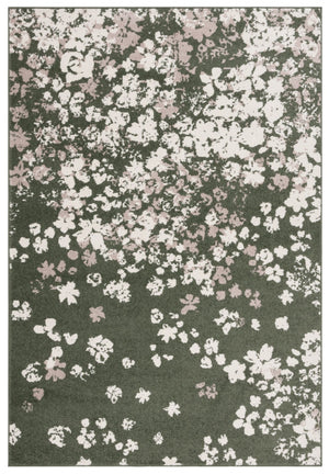 Safavieh Adirondack 115 Power Loomed Transitional Rug Dark Green / Ivory 5'-1" x 7'-6"