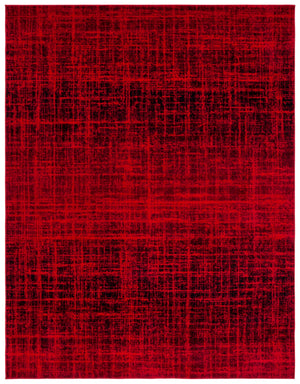 Safavieh Adirondack 116 Power Loomed Rug Red / Black 5% Polypropylene, 40% Jute, 5% Polyester