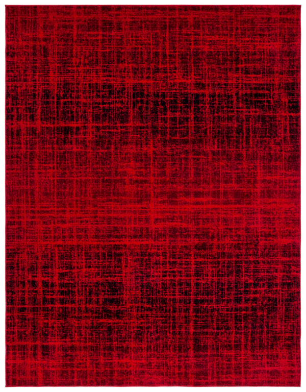 Safavieh Adirondack 116 Power Loomed Rug Red / Black 5% Polypropylene, 40% Jute, 5% Polyester