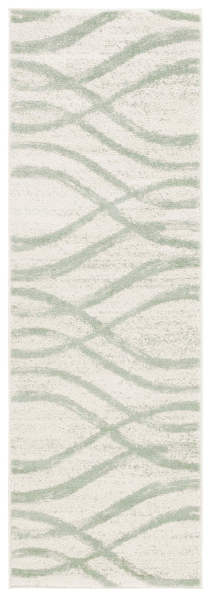Safavieh Adirondack Modern Abstract Area Rug – Elegant Ivory And Sage Design For Stylish Home Décor Ivory ,Sage 55% Polypropylene,40% Jute,5% Polyester Adr125a-6sq