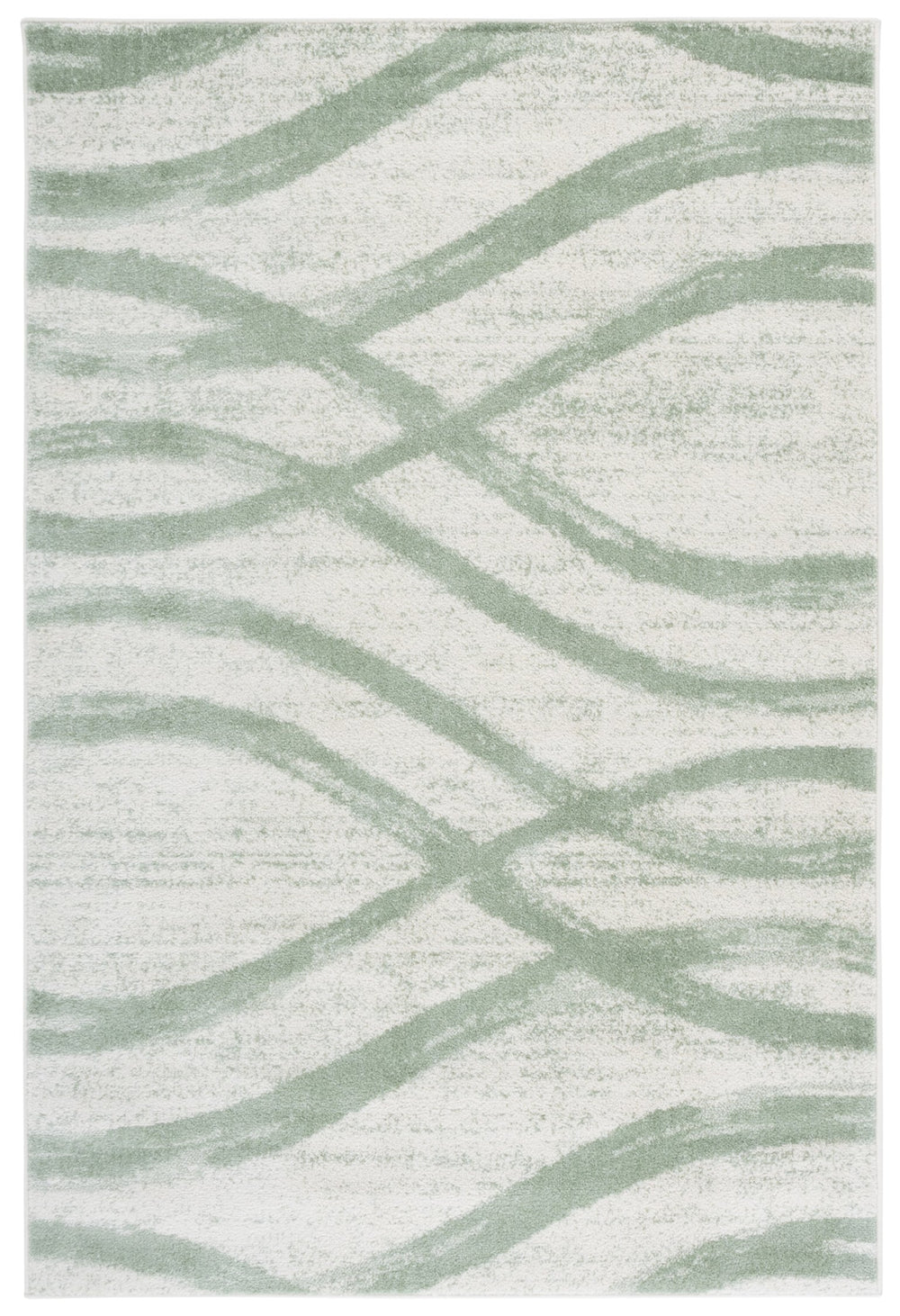 Safavieh Adirondack Modern Abstract Area Rug – Elegant Ivory And Sage Design For Stylish Home Décor Ivory ,Sage 55% Polypropylene,40% Jute,5% Polyester Adr125a-6sq