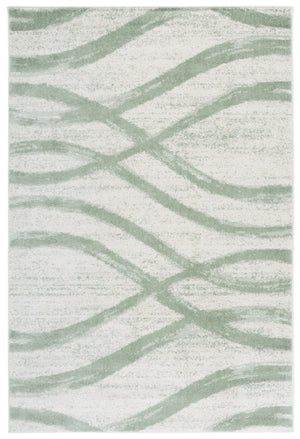Safavieh Adirondack Modern Abstract Area Rug – Elegant Ivory And Sage Design For Stylish Home Décor Ivory ,Sage 55% Polypropylene,40% Jute,5% Polyester Adr125a-6sq
