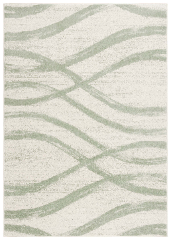 Safavieh Adirondack Ivory Sage Area Rug 6X8 – Transitional Organic-Abstract Low Pile, Durable Power-Loomed Turkey ADR125A-68