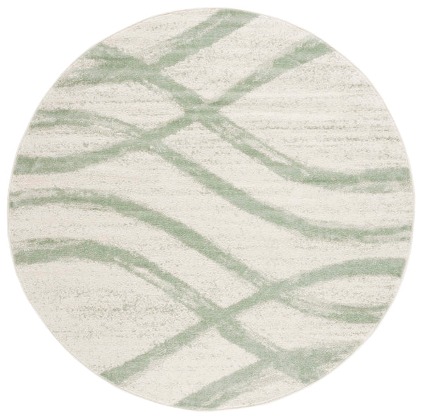 Safavieh Adirondack Ivory Sage Area Rug 6X8 – Transitional Organic-Abstract Low Pile, Durable Power-Loomed Turkey ADR125A-68