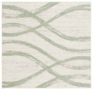 Safavieh Adirondack Ivory Sage Area Rug 6X8 – Transitional Organic-Abstract Low Pile, Durable Power-Loomed Turkey ADR125A-68