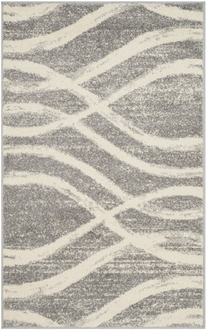 Safavieh Adirondack Large Rectangle Area Rug - Elegant Ivory And Sage Design For Timeless Home Decor Appeal Grey ,Cream 60% Polypropylene  30% Jute  10% Polyester Adr125b-3r