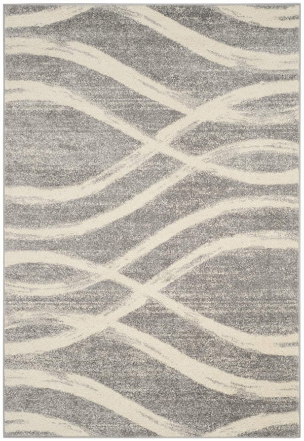Safavieh Adirondack Large Rectangle Area Rug - Elegant Ivory And Sage Design For Timeless Home Decor Appeal Grey ,Cream 60% Polypropylene  30% Jute  10% Polyester Adr125b-3r