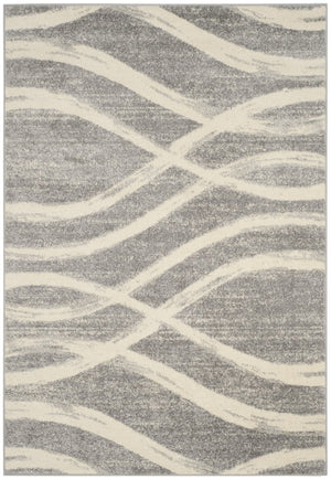 Safavieh Adirondack Oversized Grey Cream Runner Rug — Low-Profile Power-Loomed Design For High-Traffic Areas 2'-6" x 22'-0" ADR125B-222