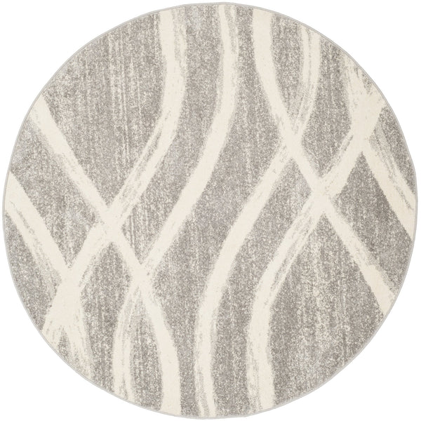 Safavieh Adirondack Oversized Grey Cream Runner Rug — Low-Profile Power-Loomed Design For High-Traffic Areas 2'-6" x 22'-0" ADR125B-222