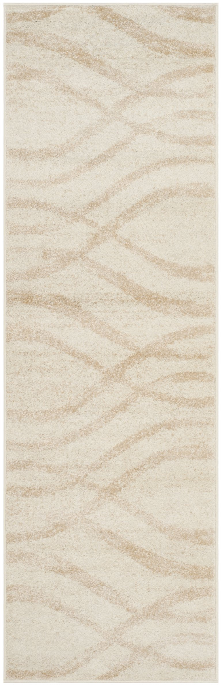 Safavieh Adirondack Low-Profile 6X8 Cream Champagne Area Rug — Power-Loomed, Jute Blend, Modern Neutral Texture ADR125W-68