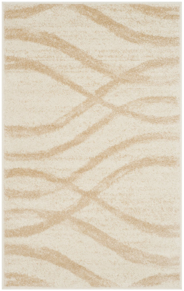 Safavieh Adirondack Low-Profile 6X8 Cream Champagne Area Rug — Power-Loomed, Jute Blend, Modern Neutral Texture ADR125W-68
