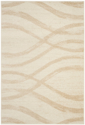 Safavieh Adirondack Low-Profile 6X8 Cream Champagne Area Rug — Power-Loomed, Jute Blend, Modern Neutral Texture ADR125W-68