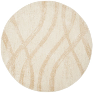 Safavieh Adirondack Low-Profile 6X8 Cream Champagne Area Rug — Power-Loomed, Jute Blend, Modern Neutral Texture ADR125W-68