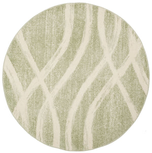 Safavieh Adirondack Sage Cream Contemporary Area Rug — Low-Pile Power-Loomed Durability For Living Rooms 6'-0" x 8'-0" ADR125X-68