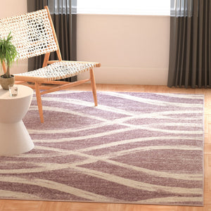 Safavieh Adorindack 125 Power Loomed Transitional Rug Dark Green / Ivory 5'-1" x 7'-6"