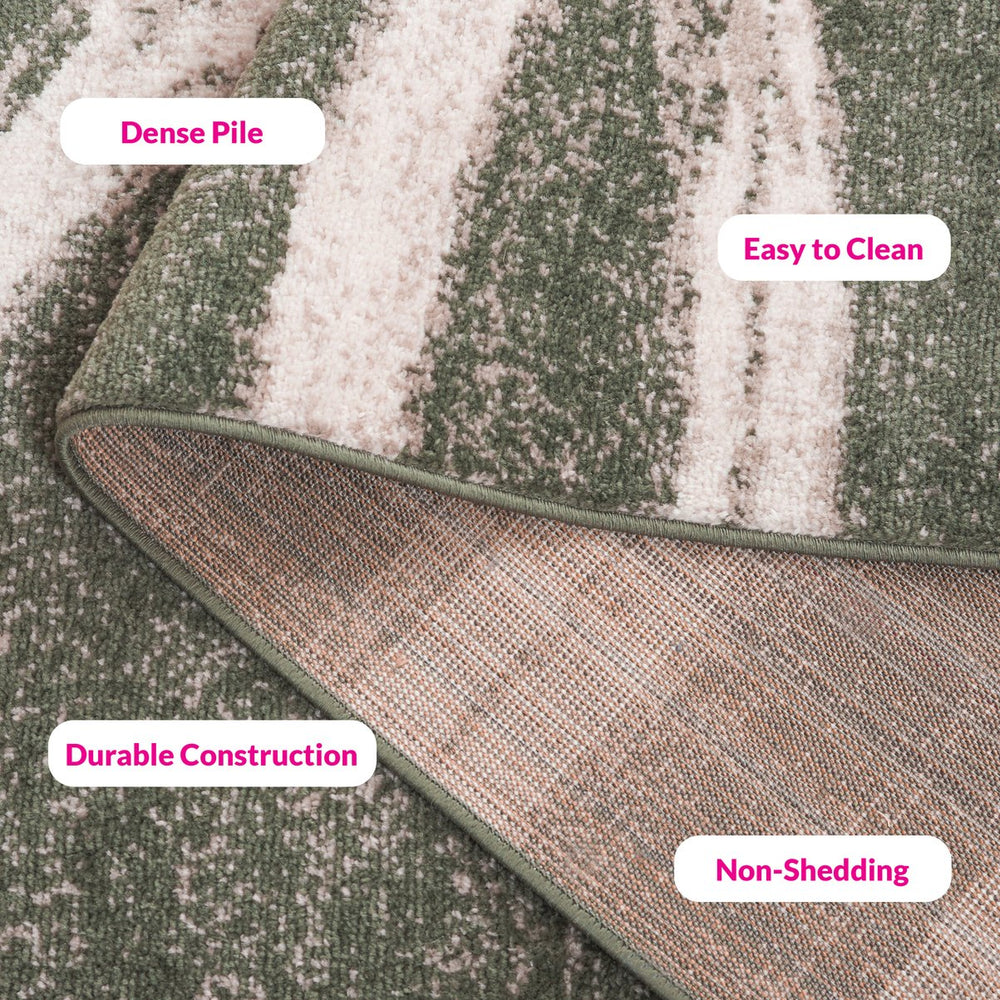 Safavieh Adirondack Large Rectangle Area Rug - Elegant Ivory And Sage Design For Timeless Home Decor Appeal Dark Green ,Ivory 60% Polypropylene  30% Jute  10% Polyester Adr125y-10